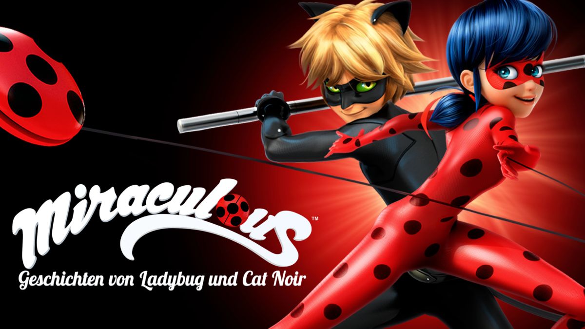Lady Bug and Cat Noir