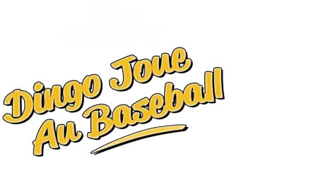 Dingo joue au baseball