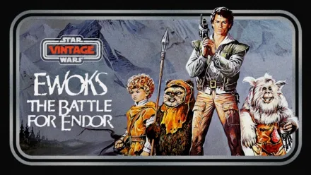 thumbnail - Star Wars Vintage : Les aventures des Ewoks : La Bataille d'Endor