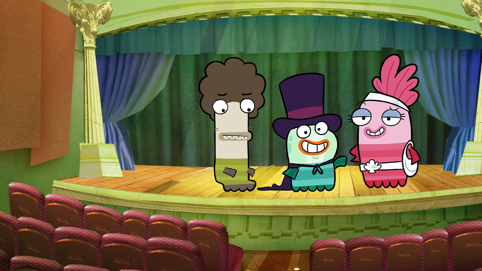 is fish hooks on disney plus mykingvanegas