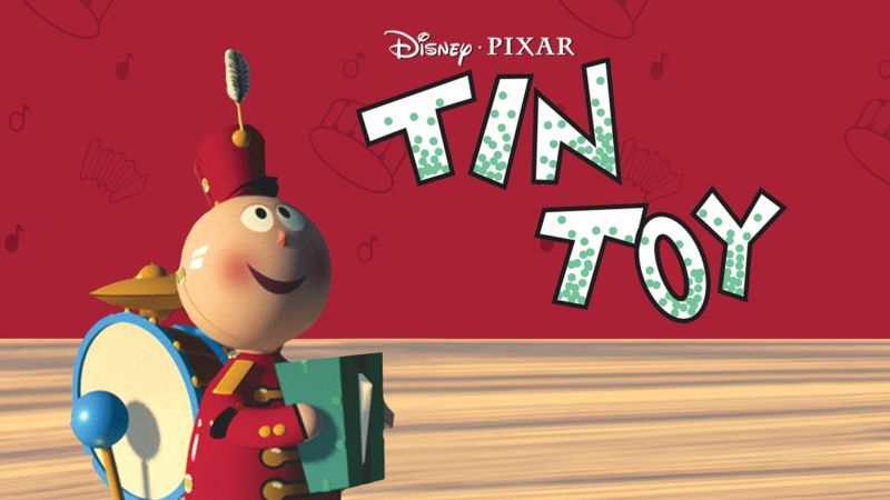 Cortos pixar outlet tin toy