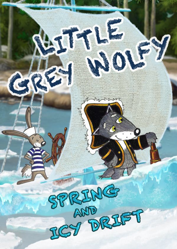 Little Grey Wolfy. Spring and Icy Drift on Disney+ ES