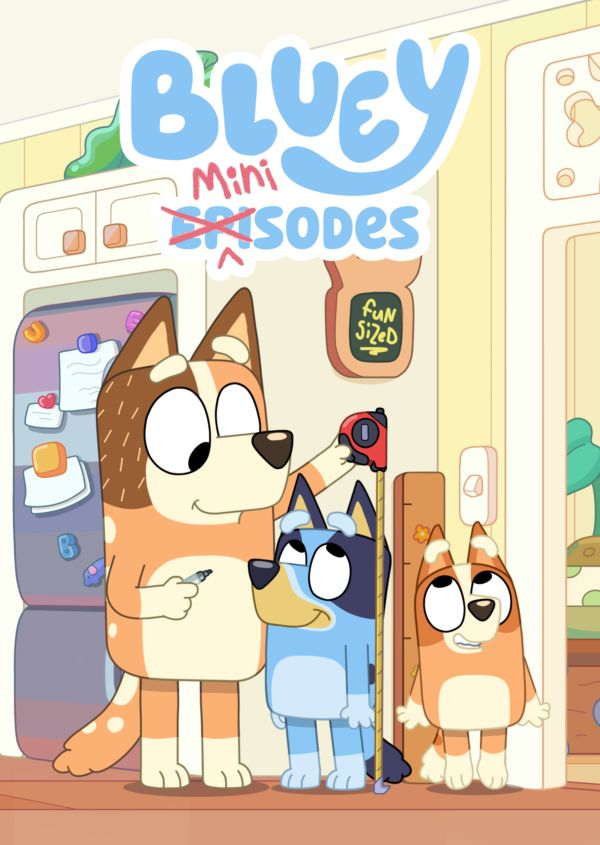 Bluey Minisodes on Disney+ CA