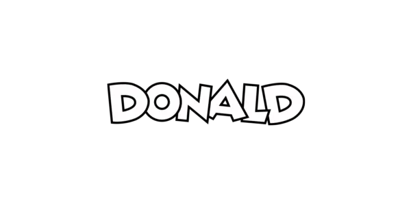 Donald Title Art Image