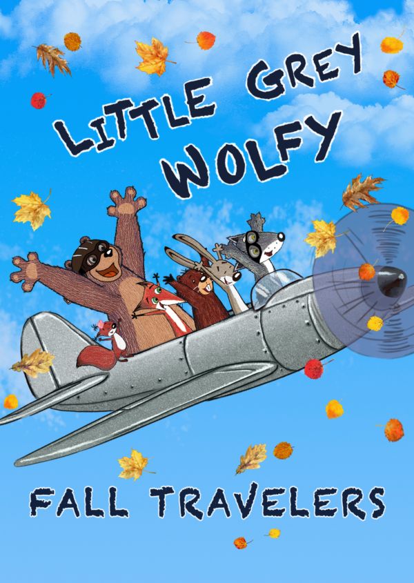 Little Grey Wolfy. Fall Travelers on Disney+ ES