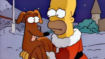 thumbnail - Les Simpson S1:E1 Noël mortel