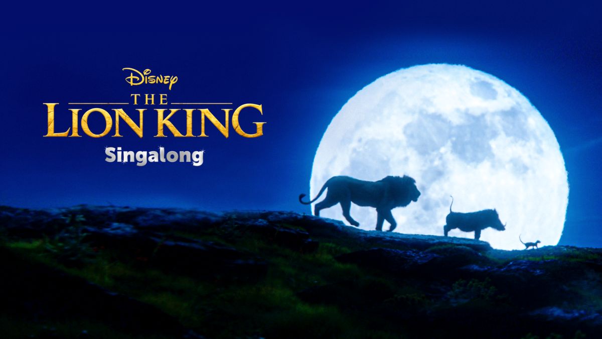 The Lion King singalong Disney+
