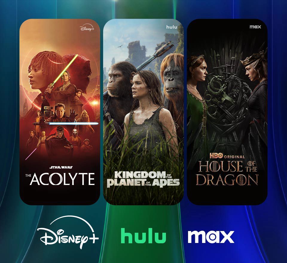 DISNEY+, HULU, MAX BUNDLE