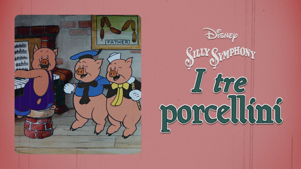 i 3 porcellini disney