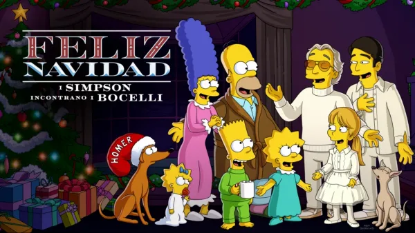 thumbnail - “Feliz Navidad”- I Simpson incontrano i Bocelli