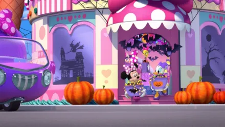 thumbnail - Minnie'nin Fiyonk Dükkanı: Parti Evi S1:E18 Minnie'nin Cadılar Bayramı Partisi