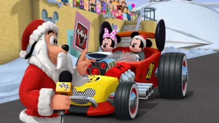 thumbnail - Mickey Mouse Roadster Racers S1:E23 Happy Hot Diggity Dog Holiday! / Happy Holiday Helpers!