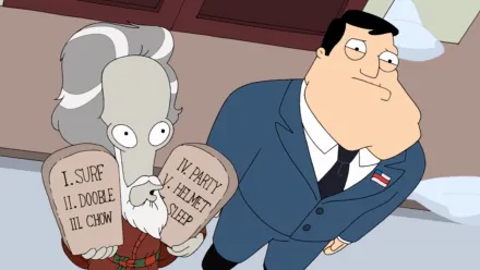 thumbnail - American Dad S6:E9 Den Gode Dommedagen