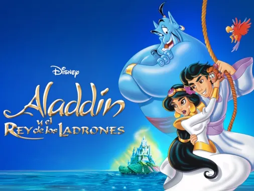 cartel del rey de los ladrones de aladdin