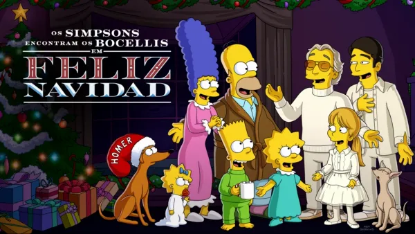 thumbnail - Os Simpsons Encontram os Bocellis em "Feliz Navidad"