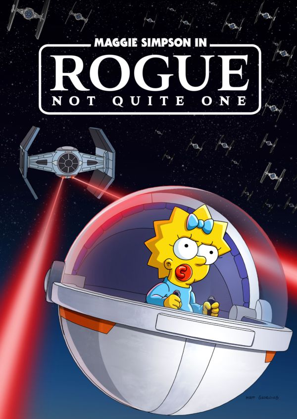 Maggie Simpson in “Rogue Not Quite One” on Disney+ US