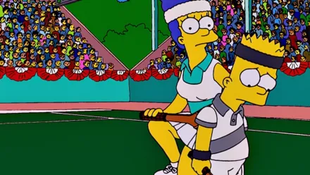 thumbnail - Os Simpsons S12:E12 Tennis the Menace