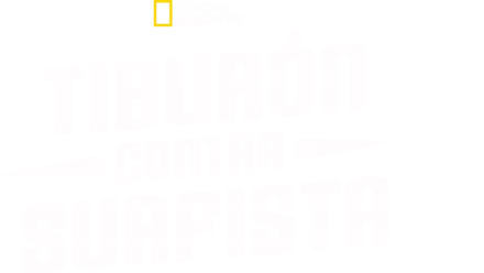 Tiburón contra surfista