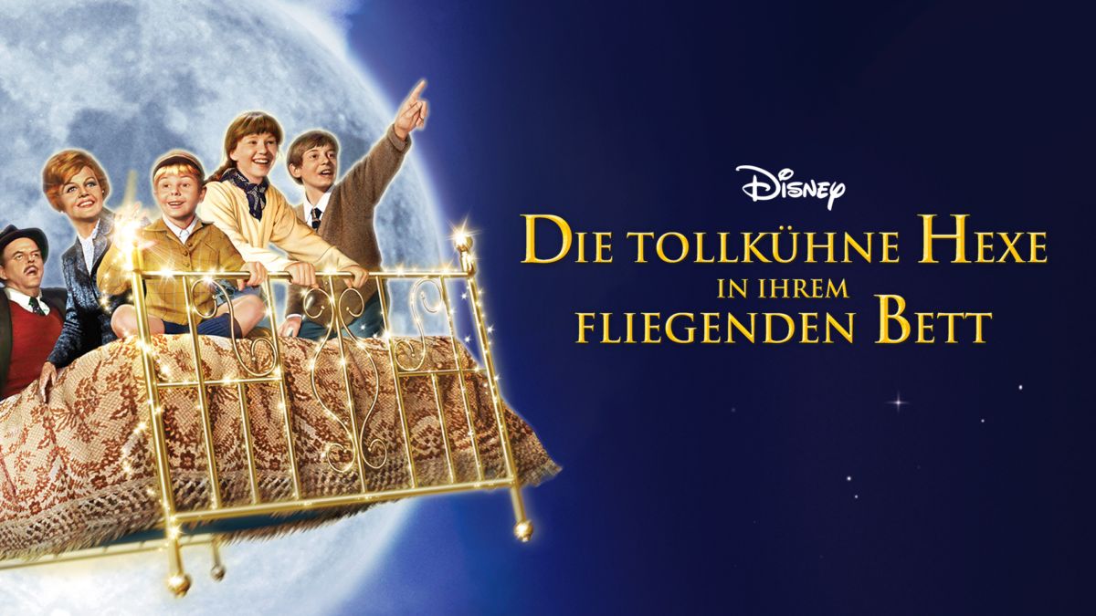 Die tollkühne Hexe in ihrem fliegenden Bett streamen | Ganzer Film | Disney 