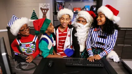 thumbnail - Black-ish S1:E10 Il primo Babbo Natale nero della storia