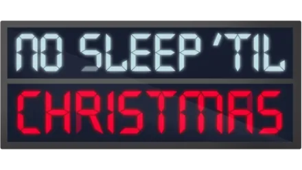 Nincs alvás karácsonyig