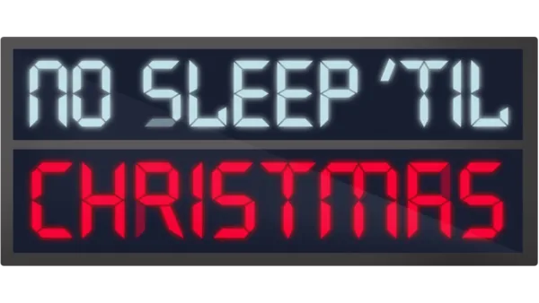 Do Vianoc žiadny spánok