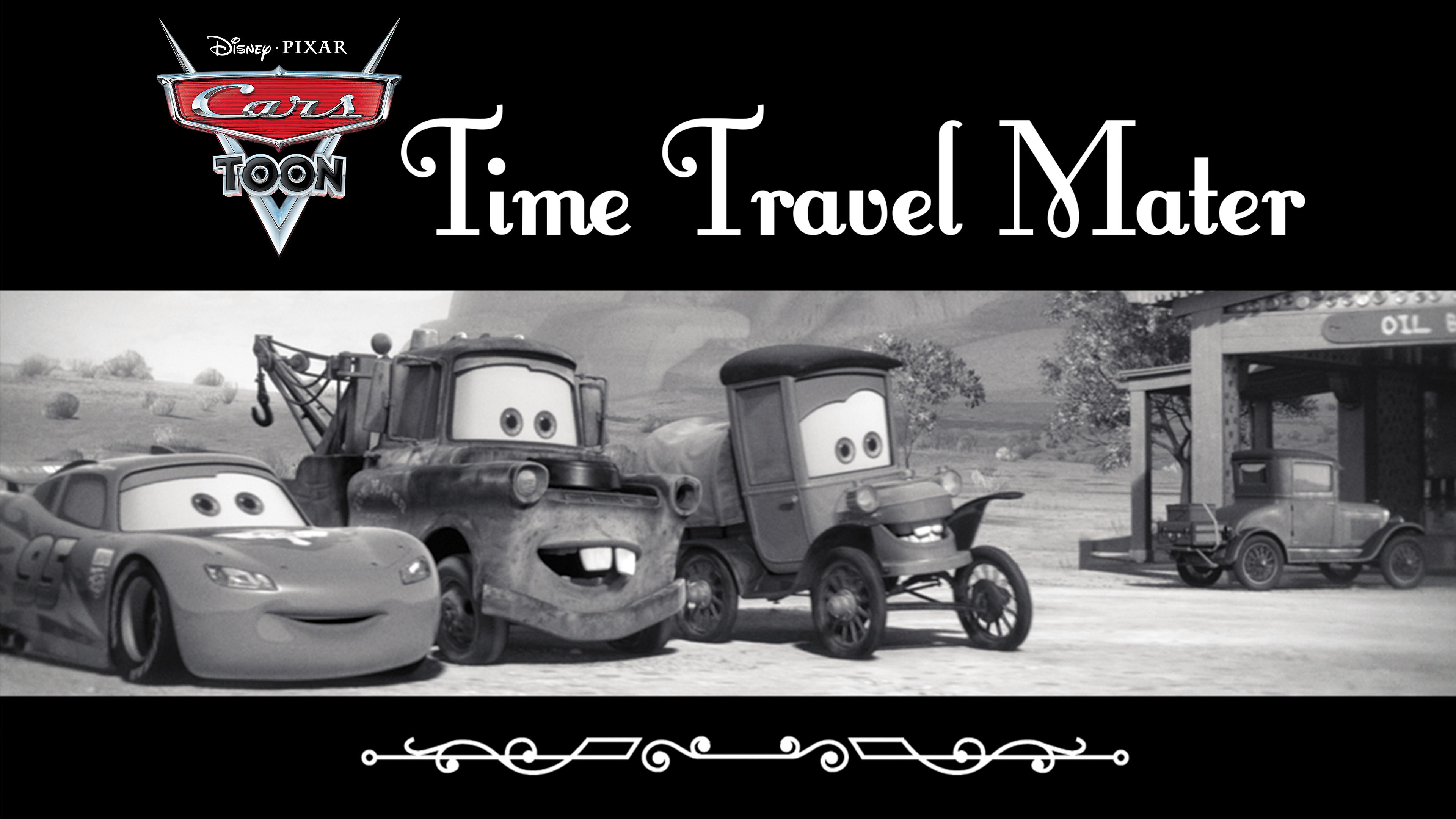 cars toon time travel mater