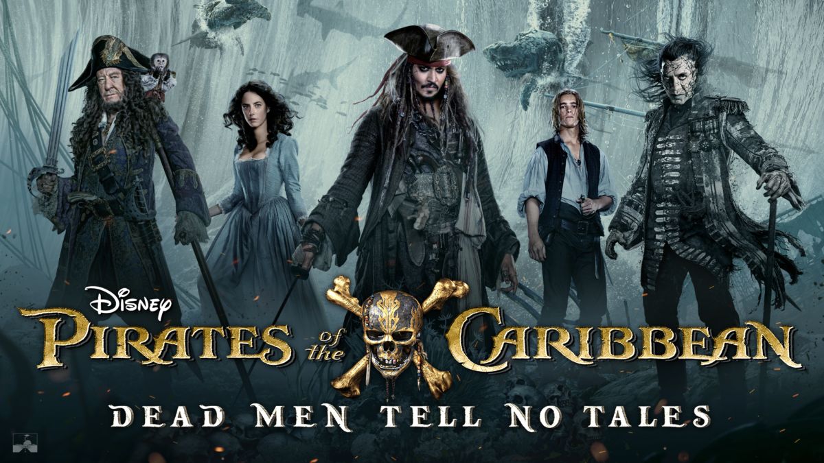 Disney Pirates of the Caribbean Dead Men Tell No Tales SVG