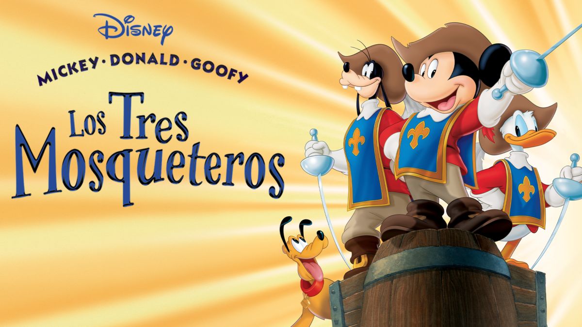 Mickey Donald Y Goofy Los Tres Mosqueteros