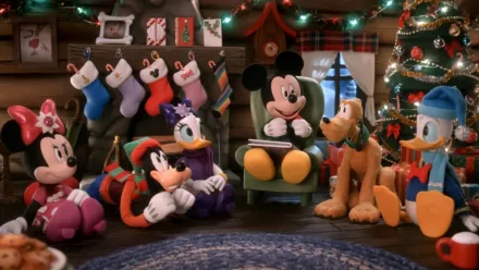 thumbnail - Mickey's Kerstverhalen (Shorts) S1:E5 De hele avond opblijven