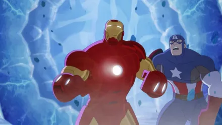 Las aventuras de los súper héroes de Marvel: ¡Combate sobre hielo!