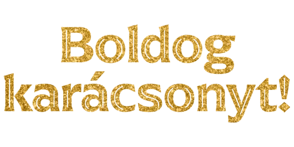 Boldog karácsonyt! Title Art Image