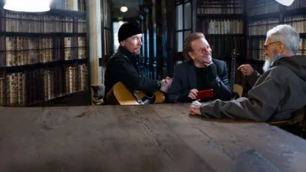 Bono a The Edge | A Sort of Homecoming s Davem Lettermanem