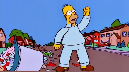 thumbnail - Os Simpsons S9:E22 Trash of the Titans