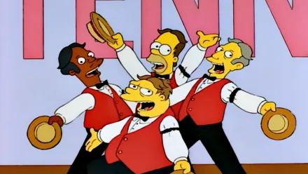 thumbnail - Los Simpson S5:E1 El cuarteto vocal de Homer