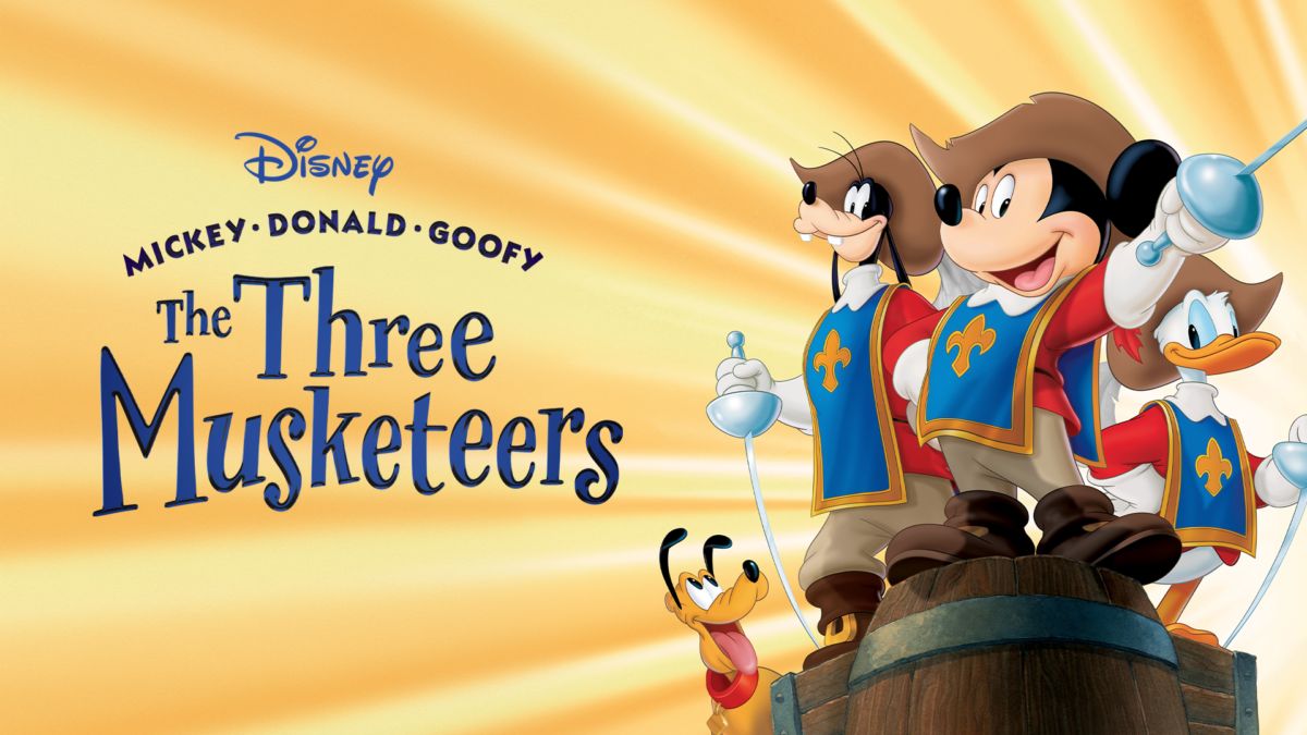 3 musketeers mickey mouse