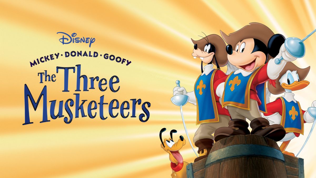 mickey donald goofy the three musketeers pete