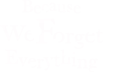 Because We Forget Everything