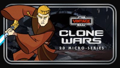 Stars Wars Vintage: Clone Wars 2D Micro-Series