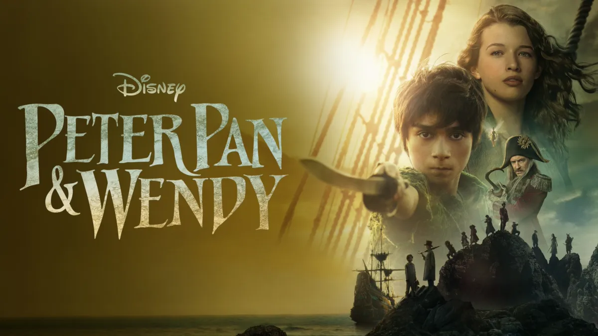 2023 disney plus disney+ peter pan and wendy movie poster jude law