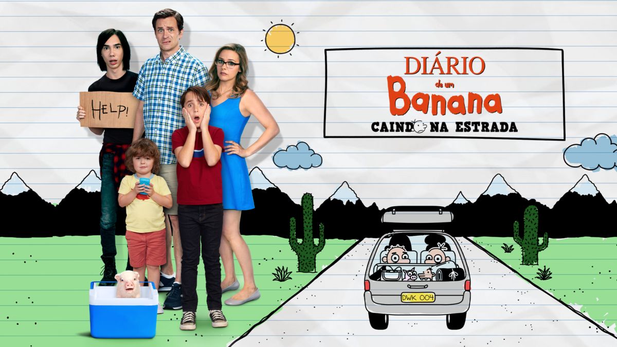 Filme da semana: compre Diário de um Banana: Caindo na Estrada