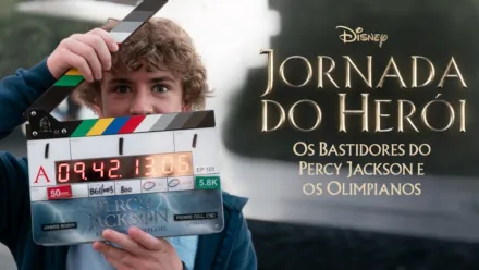 thumbnail - Jornada do Herói: Os Bastidores do Percy Jackson e os Olimpianos