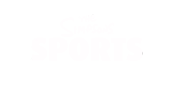 The Simpsons Sports Title Art Image