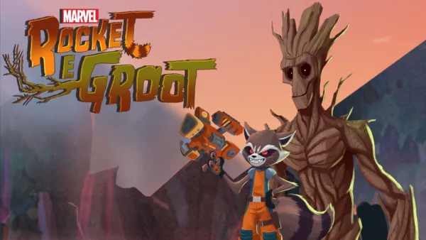 thumbnail - Rocky & Groot (Curtas)