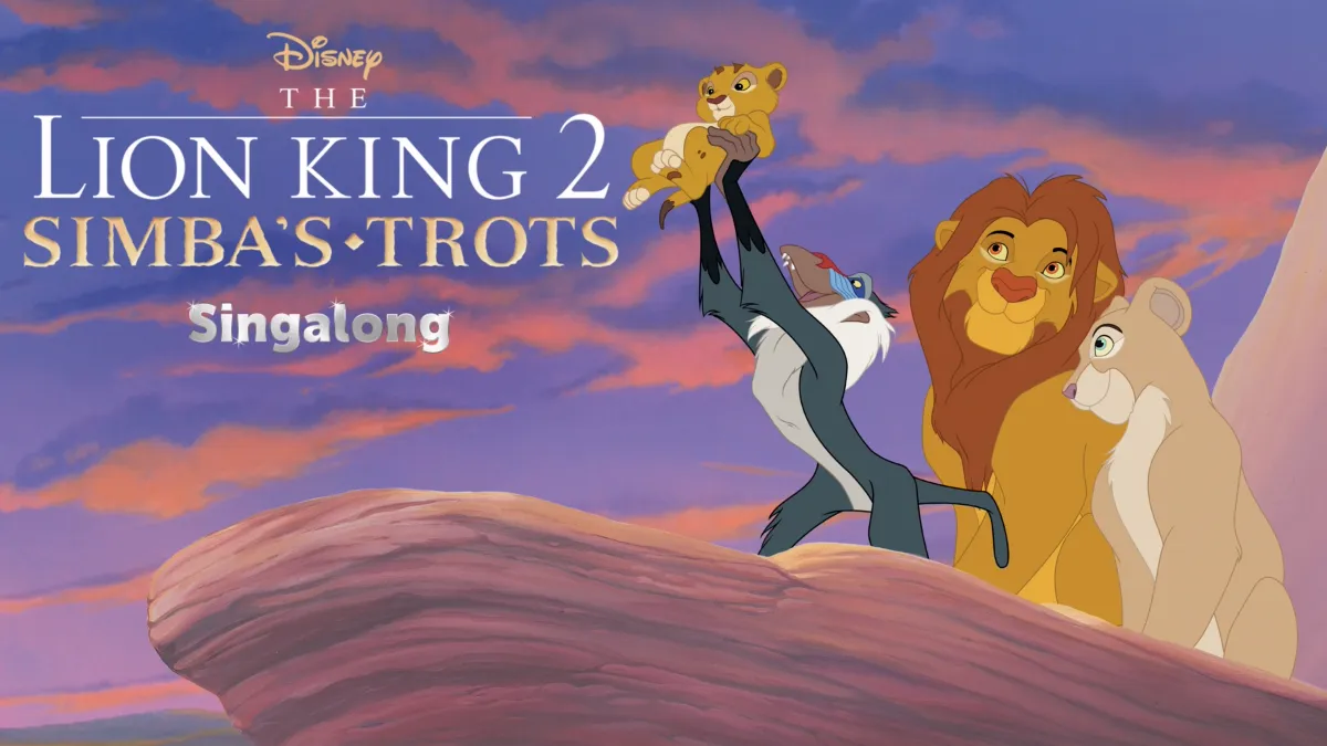 Kijk The Lion King 2 Simba’s Trots singalong Disney+