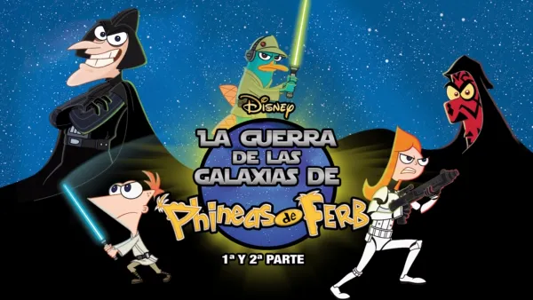 thumbnail - La guerra de las galaxias de : Phineas y Ferb