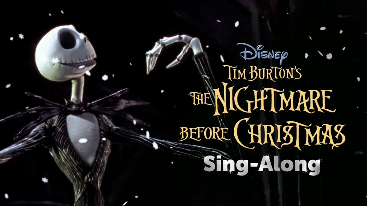 Watch Tim Burton’s The Nightmare Before Christmas SingAlong Disney+