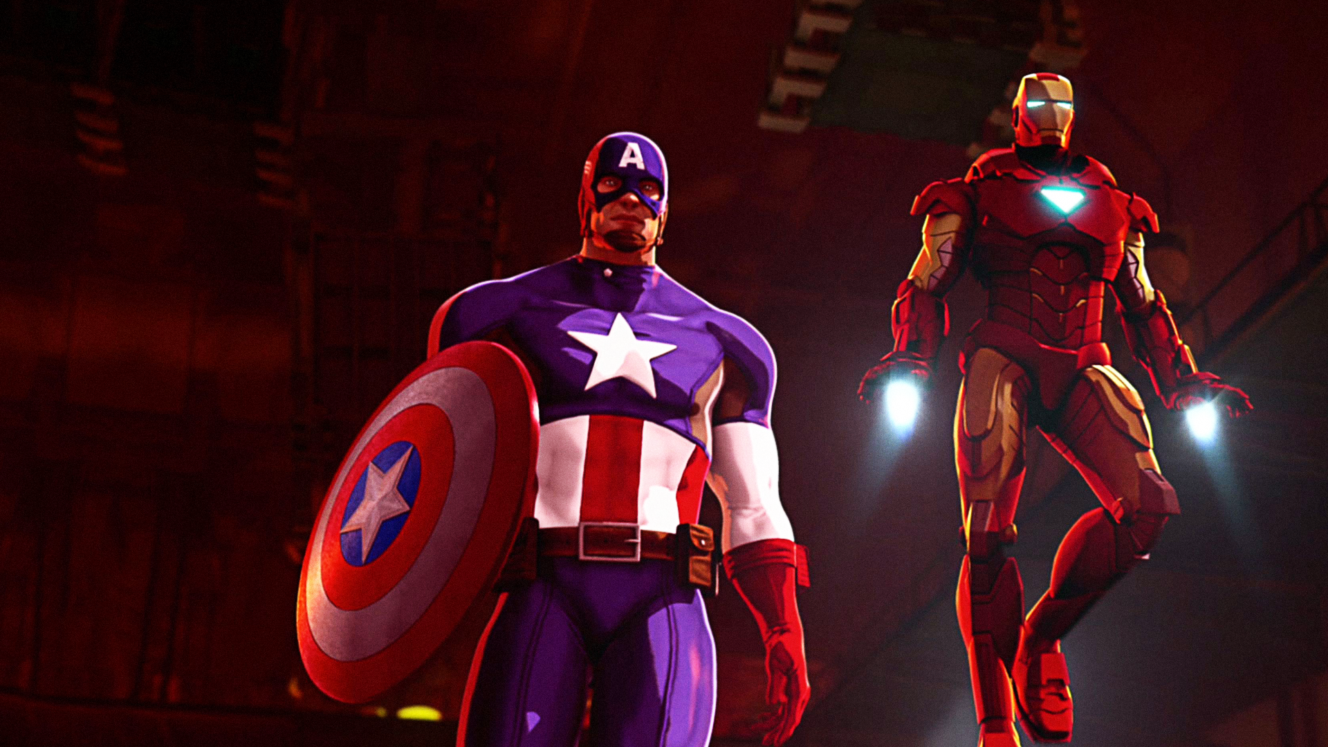 Iron Man & Captain America: Heroes United da Marvel