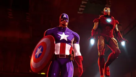 아이언맨과 캡틴 아메리카: 한 팀이 된 영웅들