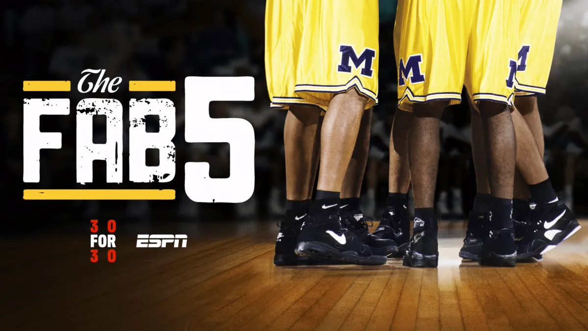 ESPN Films Latest Documentary The Fab Five To Air Sunday, March 13